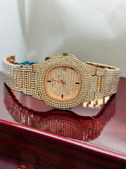 Crystal Stone Watch
