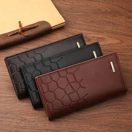Long Fold Wallet for Men