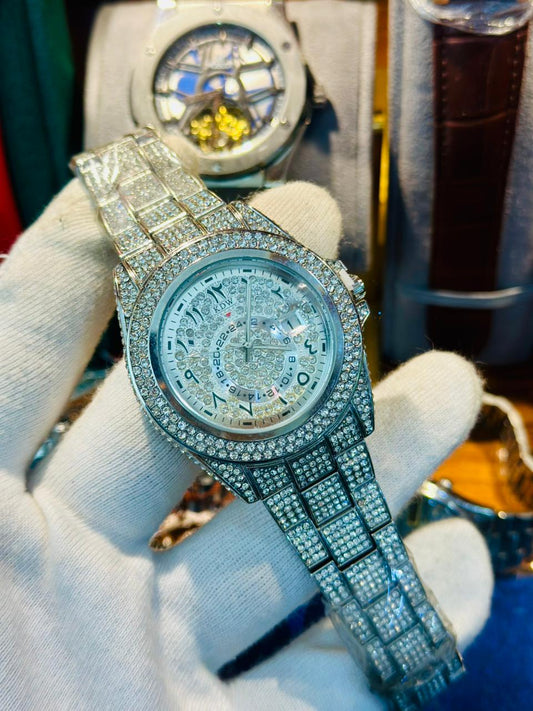 Crystal Stone Watch