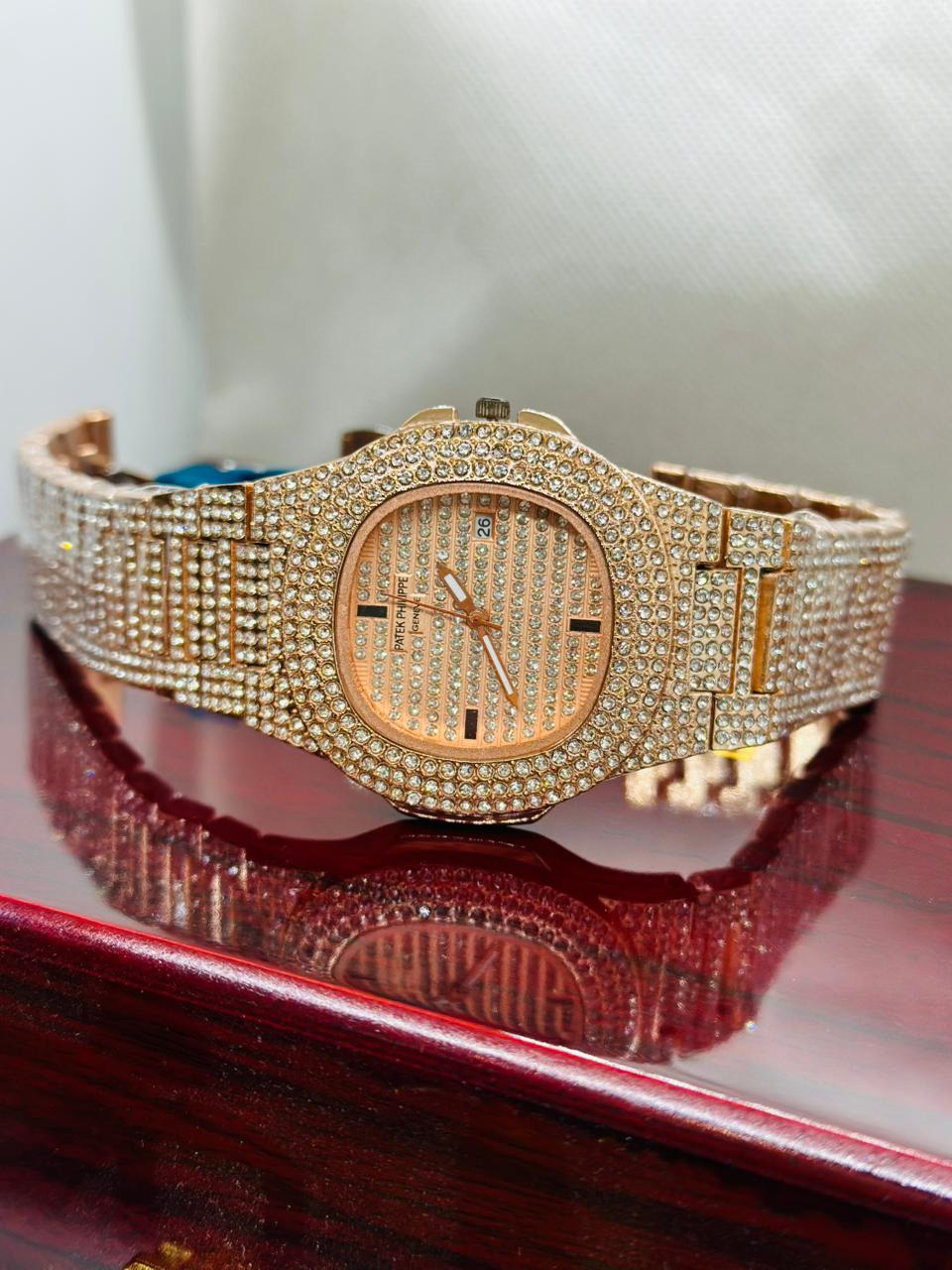 Crystal Stone Watch