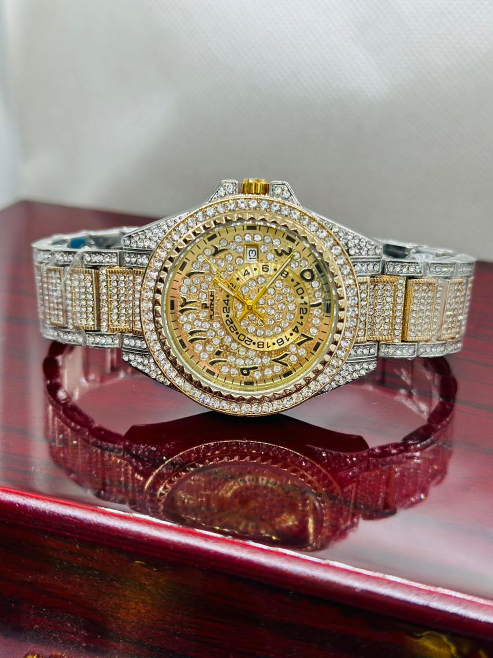 Crystal Stone Watch